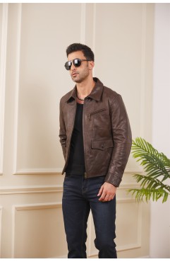 DENZELL New Leather Coat