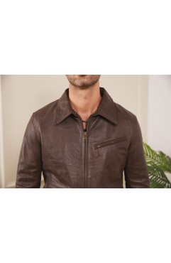 DENZELL New Leather Coat