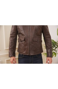 DENZELL New Leather Coat