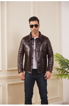 DENZELL New Leather Coat