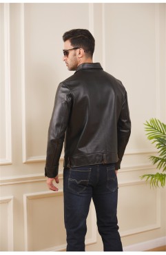 DENZELL New Leather Coat