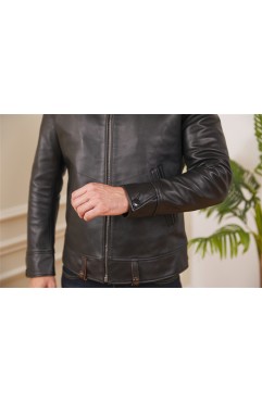 DENZELL New Leather Coat