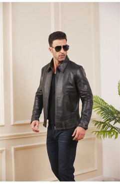 DENZELL New Leather Coat