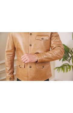 DENZELL New Leather Coat