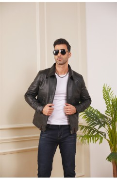 DENZELL New Leather Coat