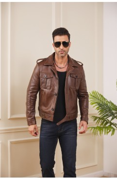 DENZELL New Leather Coat