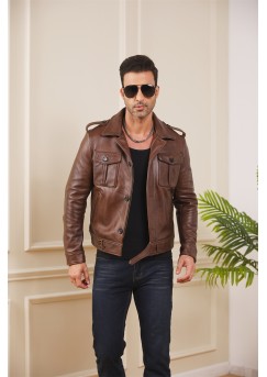 DENZELL New Leather Coat