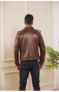 DENZELL New Leather Coat