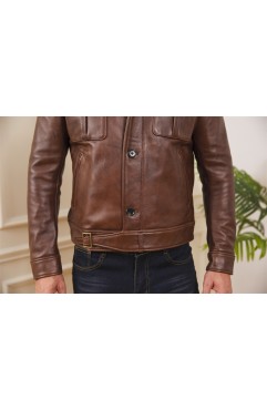 DENZELL New Leather Coat