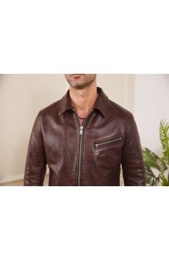 DENZELL New Leather Coat