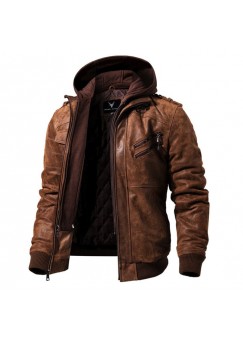 DENZELL OUTWEAR TORNADO LEATHER JACKET