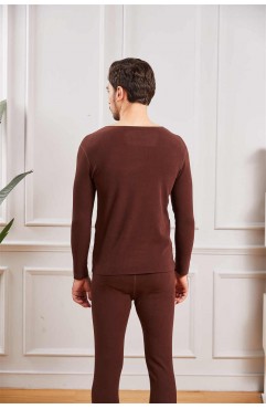 Denzell Men's Long Sleeve Thermal Underwear 02